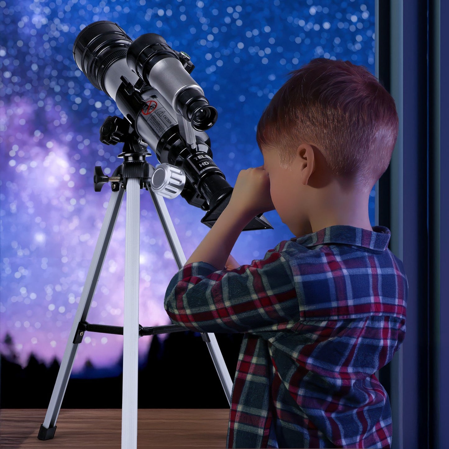 Telescope for Kids Beginners Ages 8-12 Years, 50/360mm Portable Astronomy Telescope(60X) with Tripod, STEM Toys Birthday Christmas Gift.
