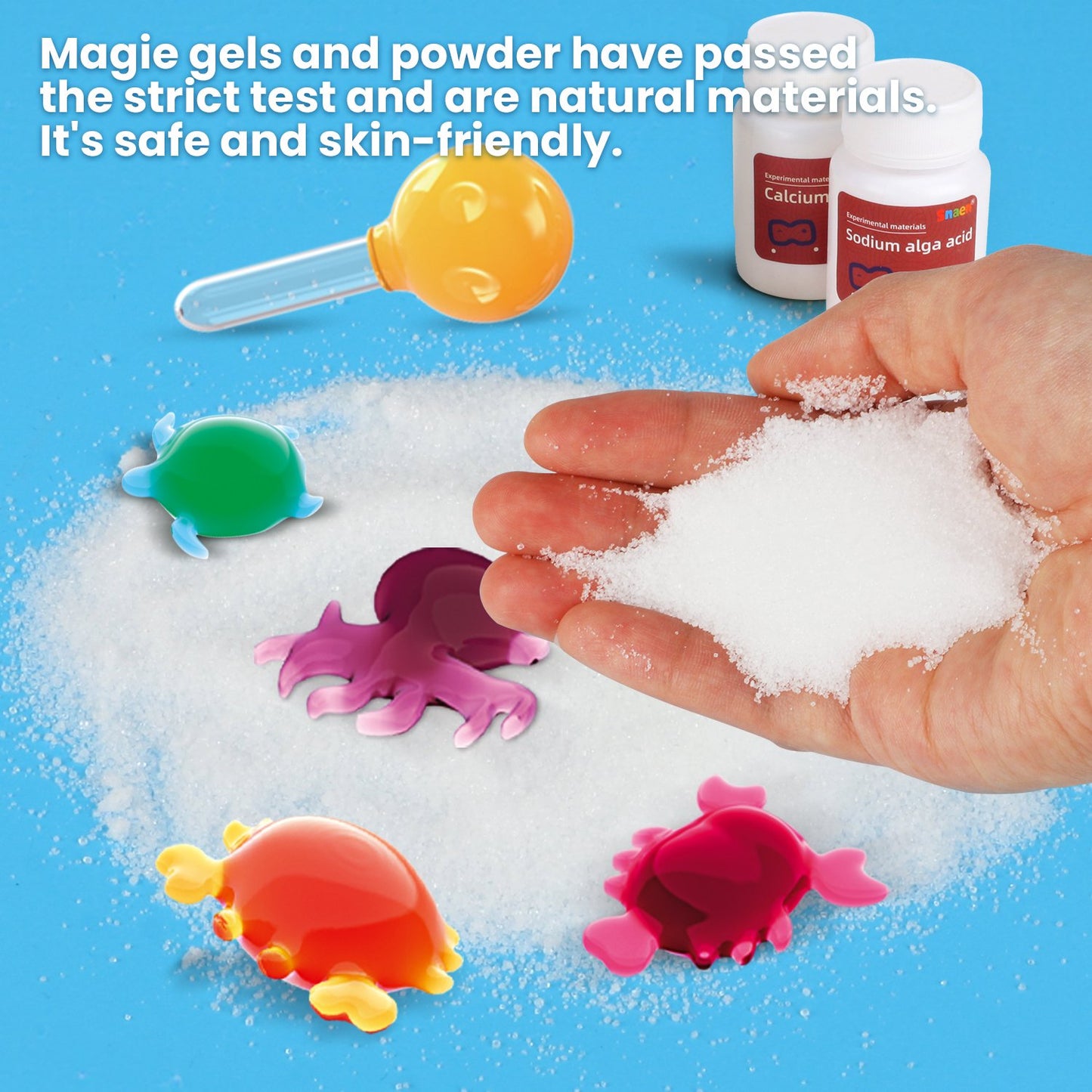 DIY Water Spirit Experiment, Science Kit for Kids Ages 8-12 Years, Magic Water Squishy Kit Experiment Gift for Kids Ages 8 and up.
