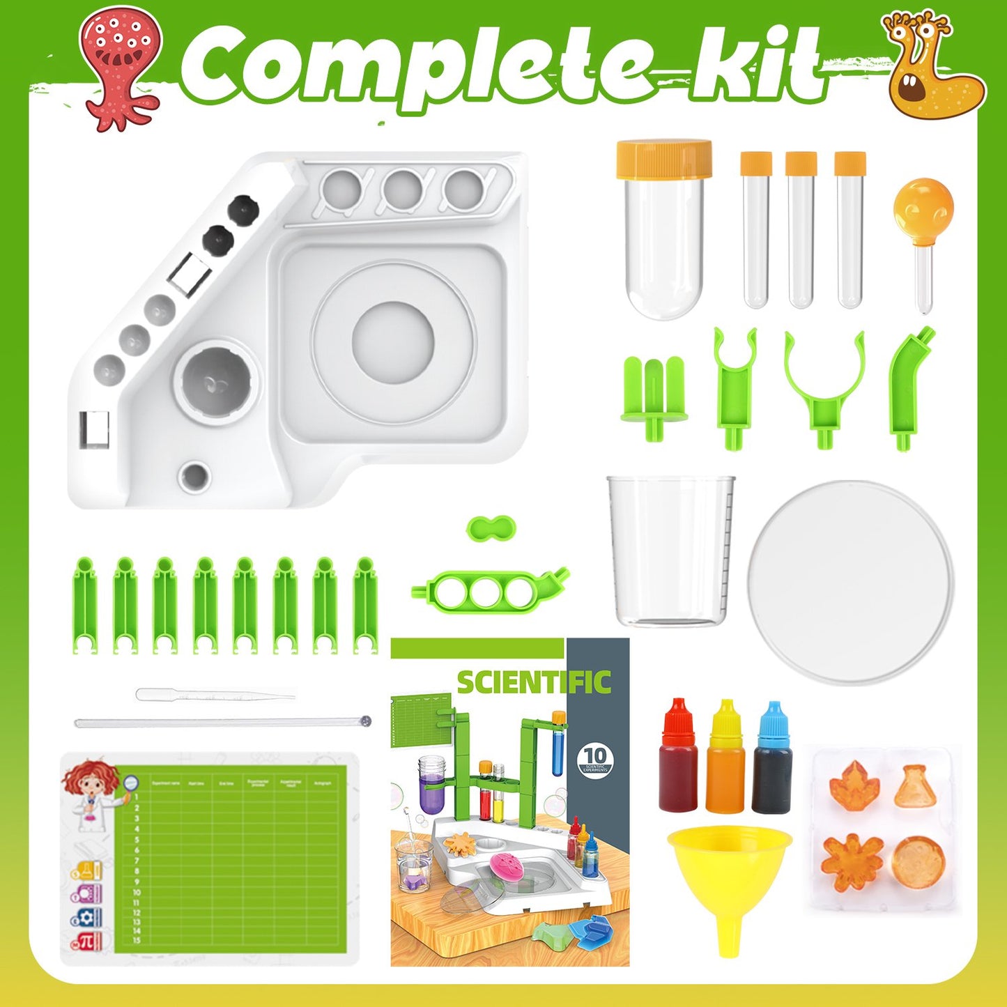 DIY Soap Lab Experiment, Science Kits for Kids Ages 8-12 Years, STEM Educational Toys, Chemistry Experiment Learning Toys Christmas Birthday Gift.