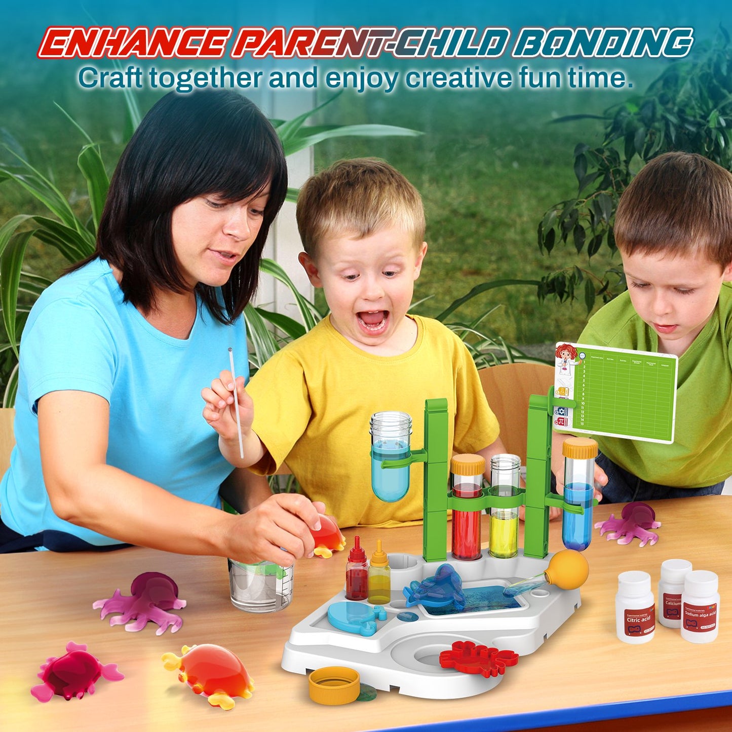 DIY Water Spirit Experiment, Science Kit for Kids Ages 8-12 Years, Magic Water Squishy Kit Experiment Gift for Kids Ages 8 and up.