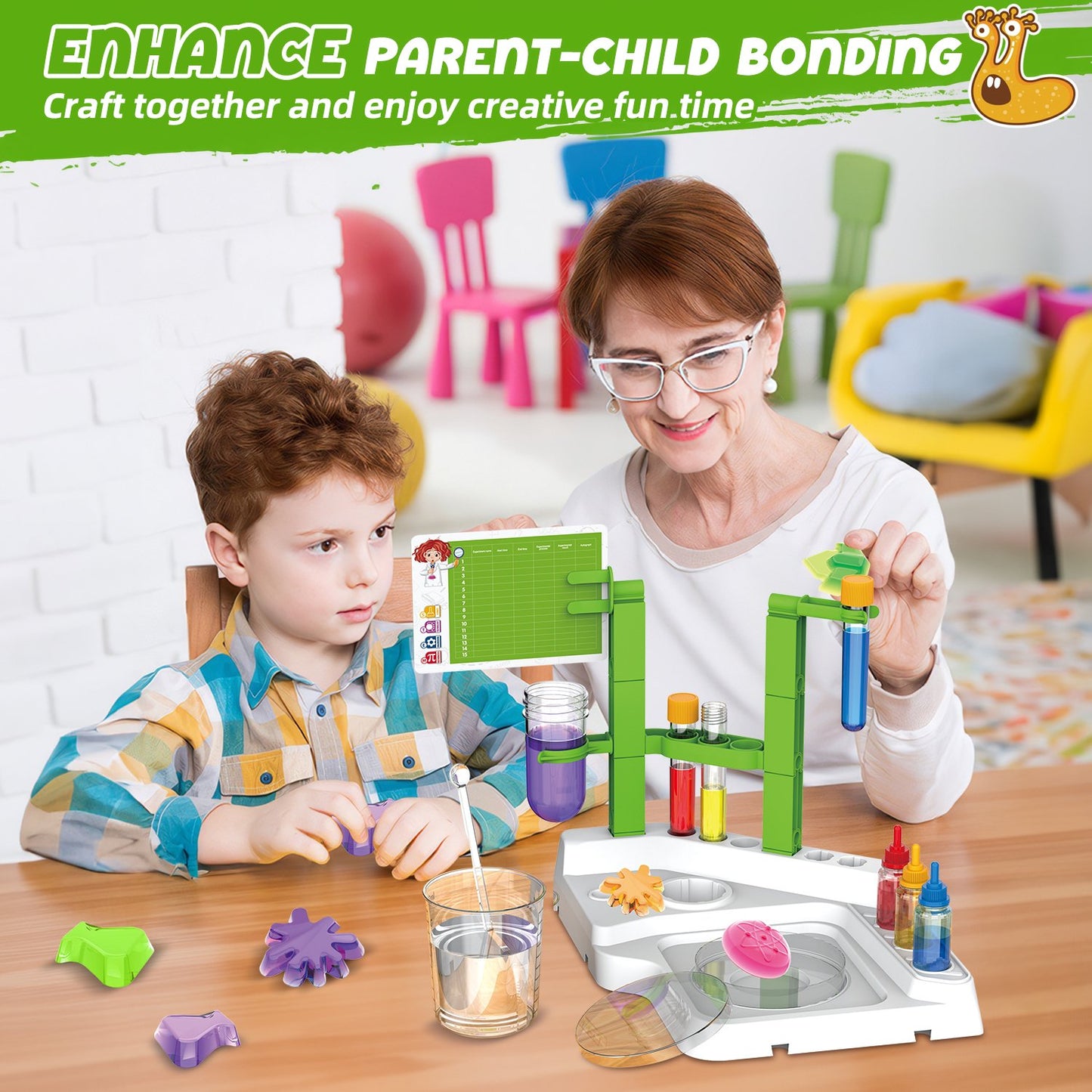 DIY Soap Lab Experiment, Science Kits for Kids Ages 8-12 Years, STEM Educational Toys, Chemistry Experiment Learning Toys Christmas Birthday Gift.