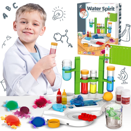 DIY Water Spirit Experiment, Science Kit for Kids Ages 8-12 Years, Magic Water Squishy Kit Experiment Gift for Kids Ages 8 and up.