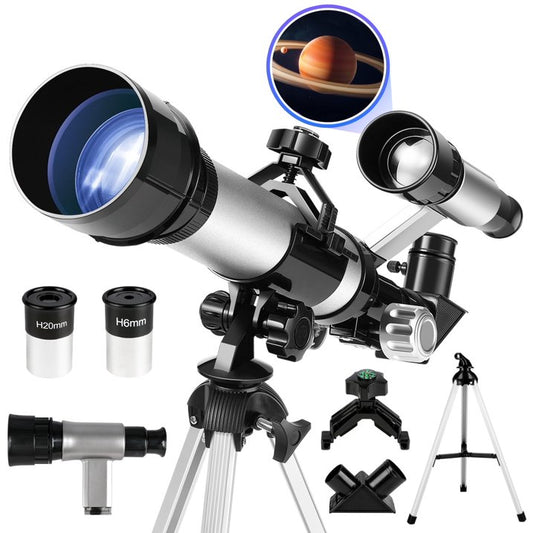 Telescope for Kids Beginners Ages 8-12 Years, 50/360mm Portable Astronomy Telescope(60X) with Tripod, STEM Toys Birthday Christmas Gift.